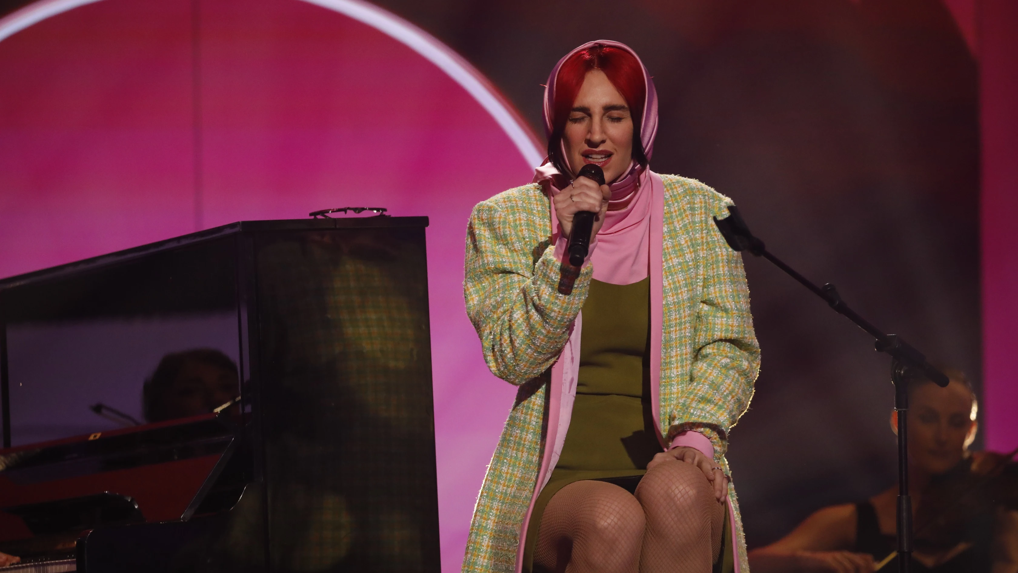 Conchita rompe en lágrimas imitando a Billie Eilish con ‘What I was made for’ Conchita rompe en lágrimas imitando a Billie Eilish con ‘What I was made for’