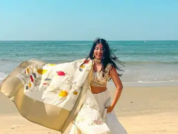 La influencer Aanvi Kamdar La influencer Aanvi Kamdar