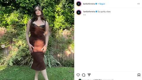 Post de Instagram de Barbie Ferreira Post de Instagram de Barbie Ferreira