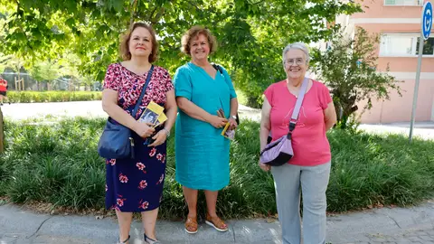 Las primas de Concha Velasco en el último homenaje a la actriz Las primas de Concha Velasco en el último homenaje a la actriz