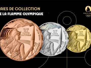 Imagen de una de las monedas conmemorativas de los Juegos Olímpicos