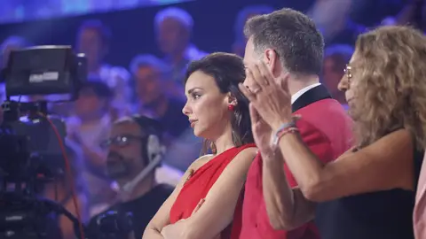 El orgullo de Chenoa con David Bustamante en la Final de Tu cara me suena 11 El orgullo de Chenoa con David Bustamante en la Final de Tu cara me suena 11