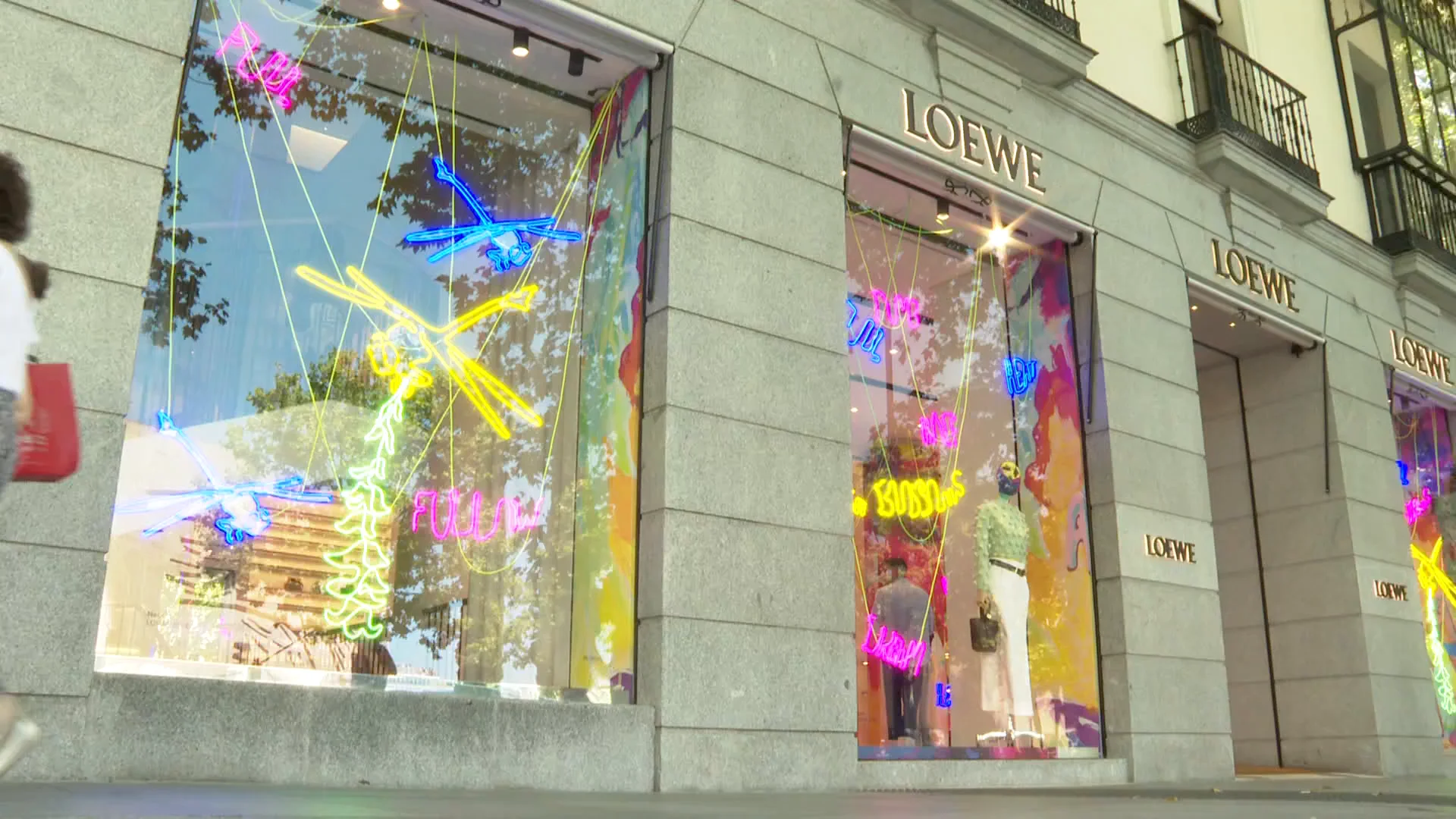 Tienda en la 'milla de oro' madrile&ntilde;a