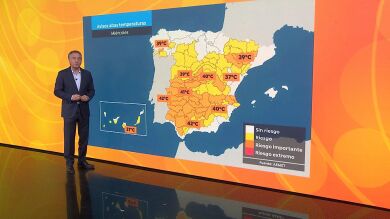 Roberto Brasero y la segunda ola de calor del verano: 