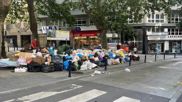 Huelga de basuras en A Coruña