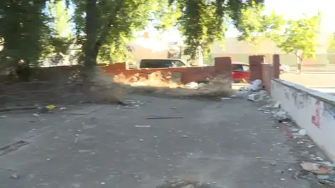 La zona en la que ha ocurrido el tiroteo La zona en la que ha ocurrido el tiroteo