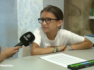 Lola Martínez, la campeona mundial de cálculo con 10 años: "