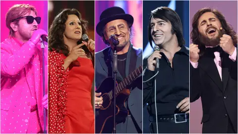 Todas las actuaciones de David Bustamante en Tu cara me suena 11: así se ha convertido en el campeón Todas las actuaciones de David Bustamante en Tu cara me suena 11: así se ha convertido en el campeón