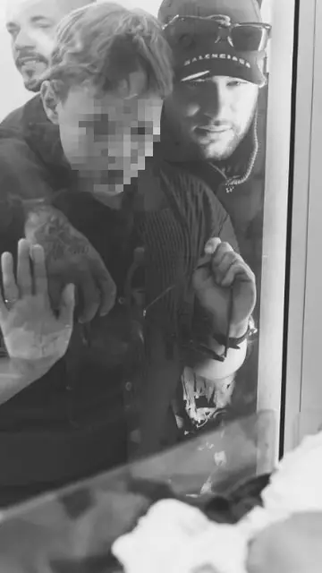 Neymar y su hijo Davi Lucca Neymar y su hijo Davi Lucca