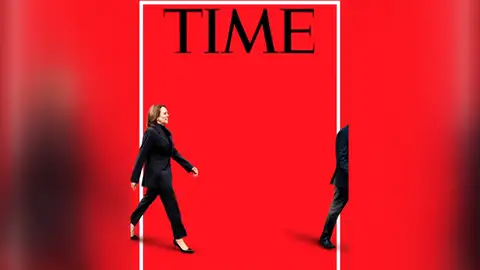 Portada de la revista Time tras la renuncia de Joe Biden Portada de la revista Time tras la renuncia de Joe Biden