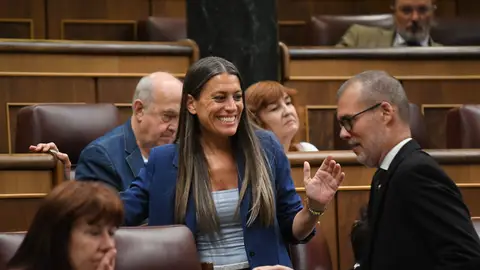 La portavoz de Junts en el Congreso de los Diputados, Miriam Nogueras, durante la sesión plenaria el Congreso de los Diputados La portavoz de Junts en el Congreso de los Diputados, Miriam Nogueras, durante la sesión plenaria el Congreso de los Diputados