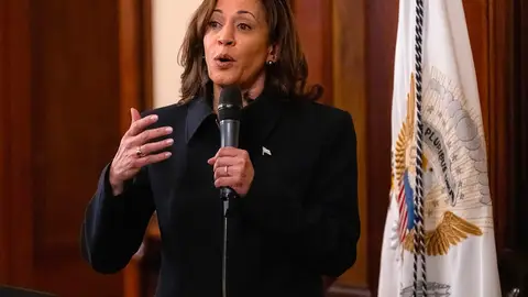 Kamala Harris r July 11, 2024: Vice President Kamala Harris speaks with California legislators in Sacramento in January.11/07/2024