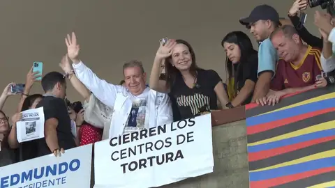 Edmundo González y María Corina Machado Antena 3 Noticias