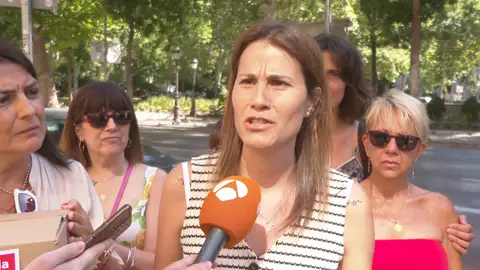 Victoria Rodrigo, impulsora de esta campaña de recogida de firmas Victoria Rodrigo, impulsora de esta campaña de recogida de firmas