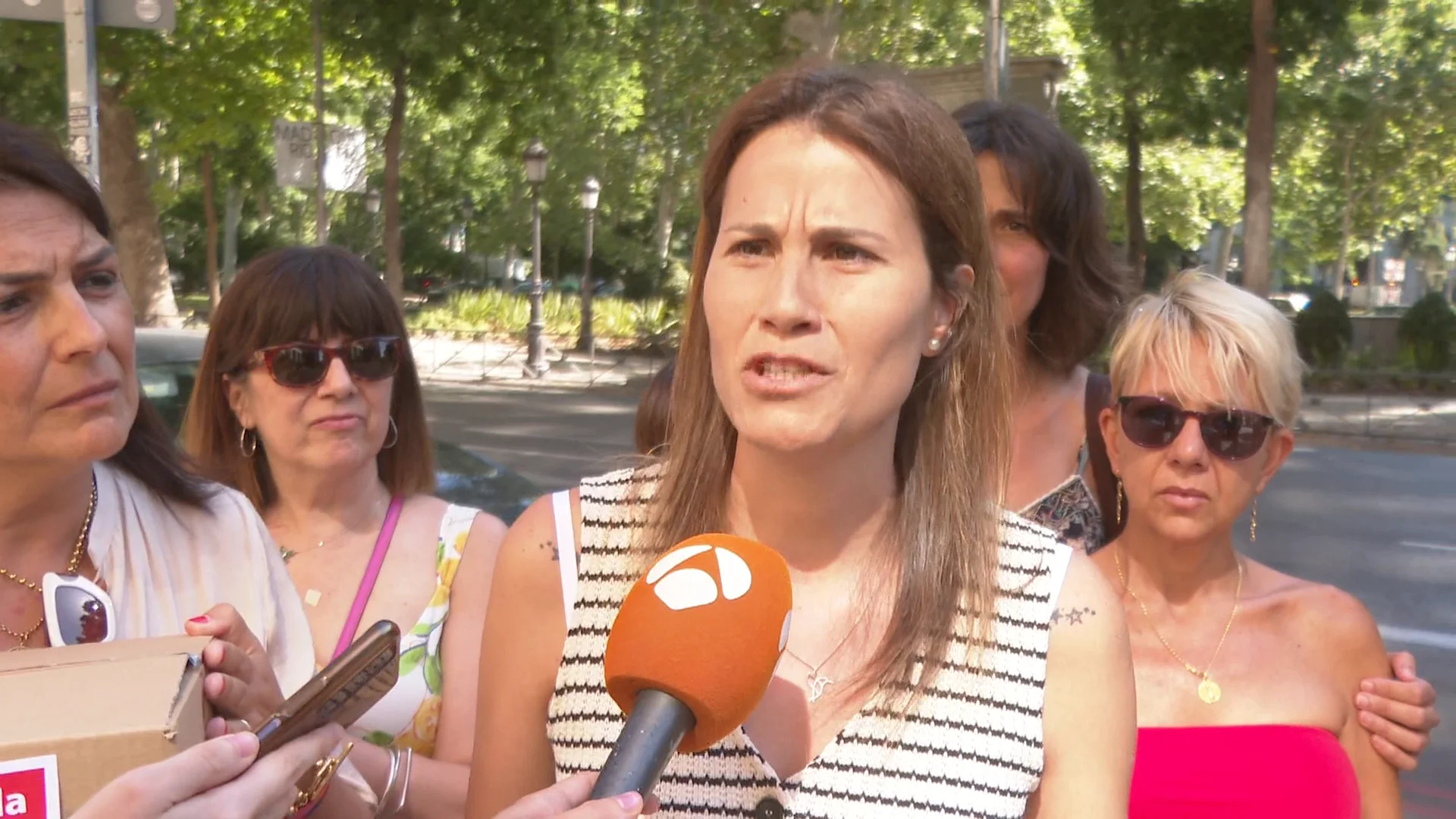 Victoria Rodrigo, impulsora de esta campaña de recogida de firmas Victoria Rodrigo, impulsora de esta campaña de recogida de firmas