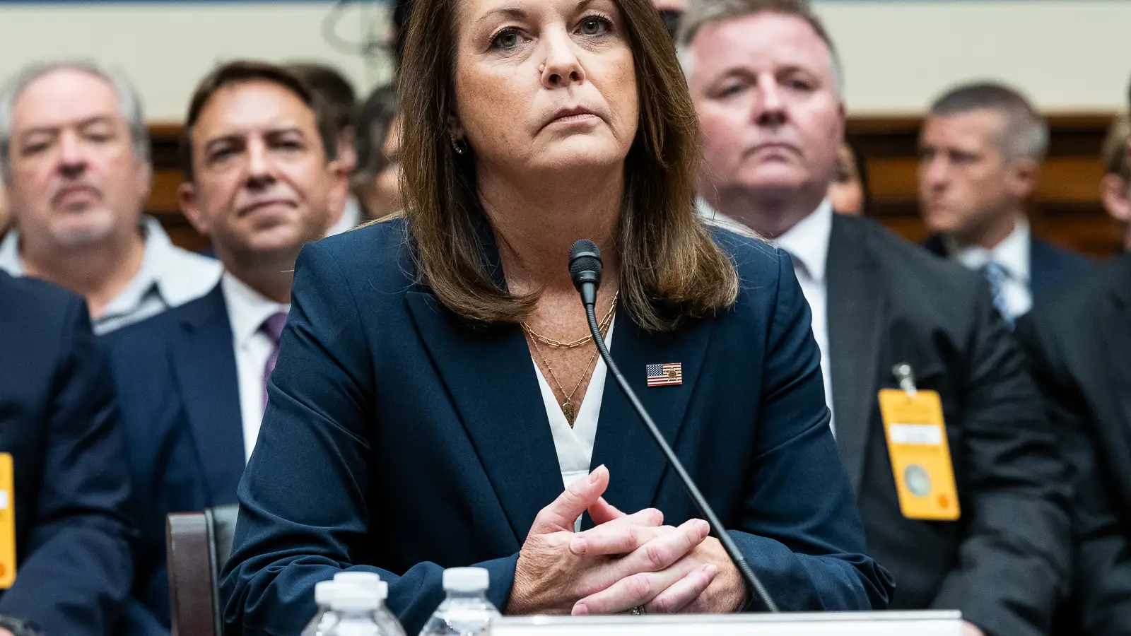 La hasta ahora directora del Servicio Secreto de Estados Unidos Kimberly Cheatle