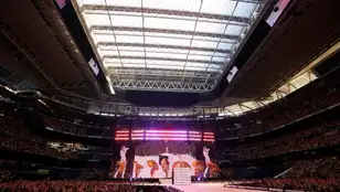 Concierto de Karol G en el Santiago Bernabéu