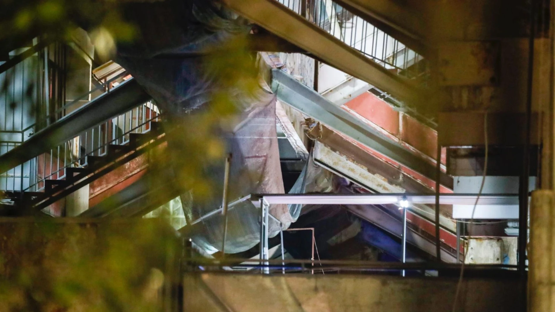 Balcón colapsado en Nápoles Balcón colapsado en Nápoles