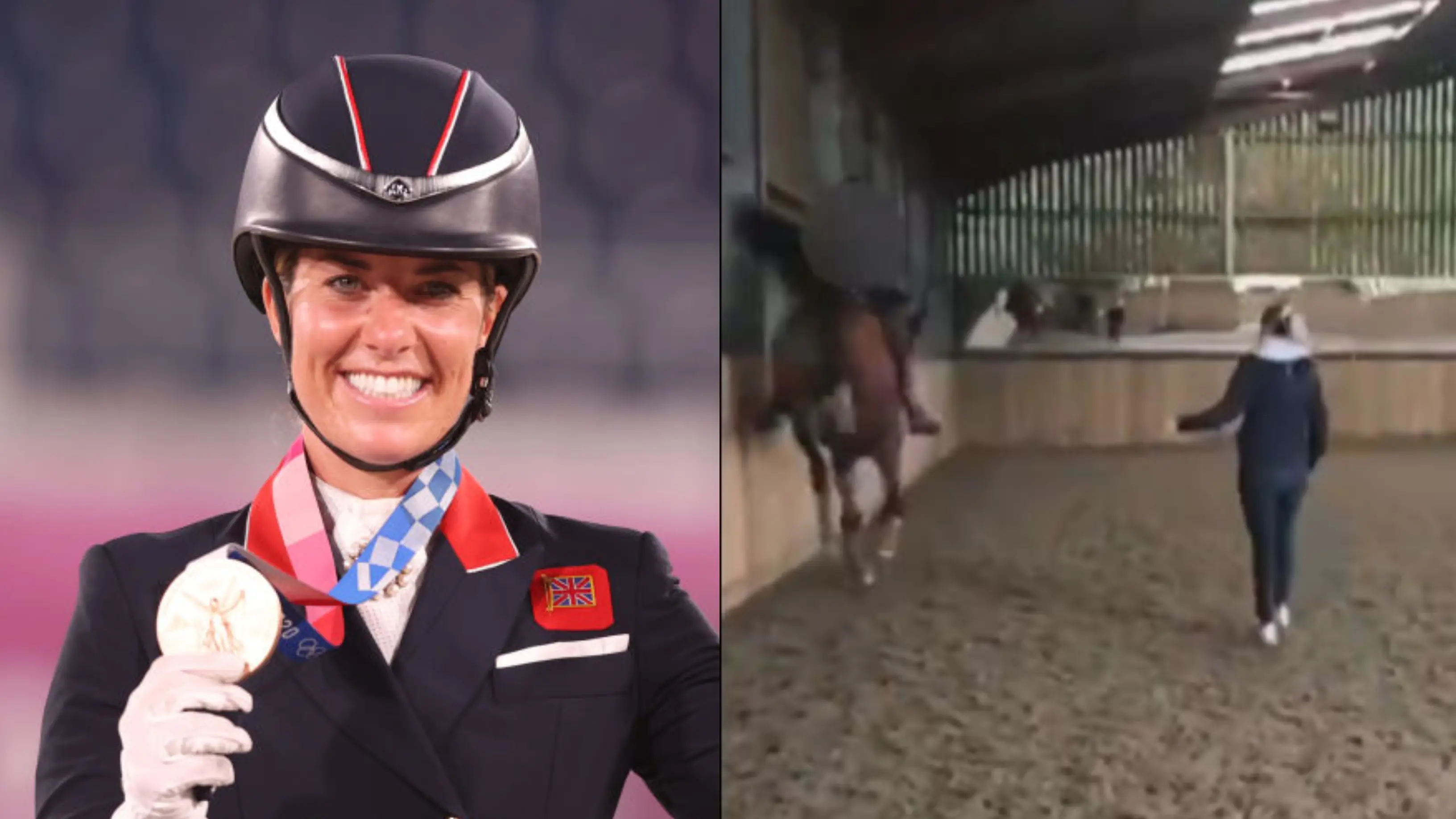 La jinete Charlotte Dujardin, fuera de parís 2024 La jinete Charlotte Dujardin, fuera de parís 2024