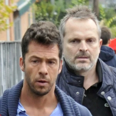 Nacho Palau y Miguel Bosé
