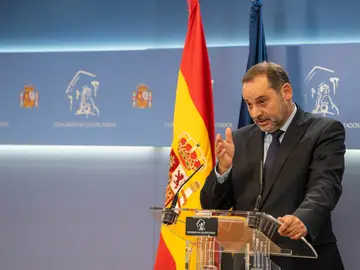 José Luis Ábalos, durante una rueda de prensa, en el Congreso el 24 de julio 2024 José Luis Ábalos, durante una rueda de prensa, en el Congreso el 24 de julio 2024
