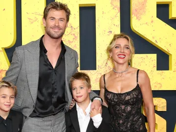 Chris Hemsworth y Elsa Pataky con sus hijos Tristan y Sasha en la premiere de Furiosa: De la saga Mad Max Chris Hemsworth y Elsa Pataky con sus hijos Tristan y Sasha en la premiere de Furiosa: De la saga Mad Max