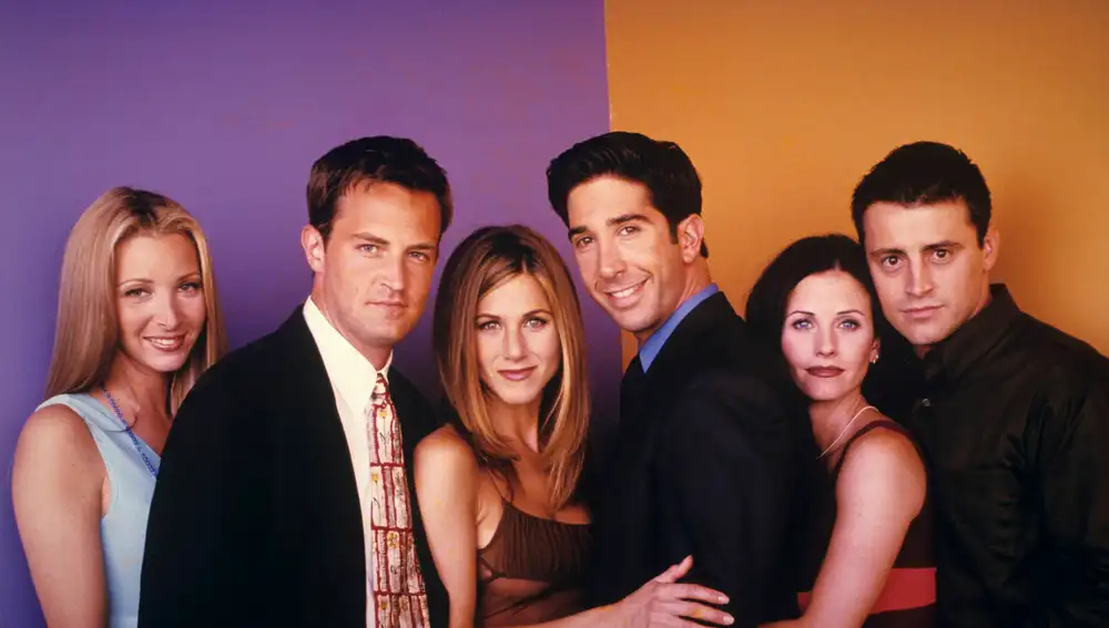 Friends: Lisa Kudrow, Matthew Perry, Jennifer Aniston, David Schwimmer, Courteney Cox, Matt LeBlanc en 1997 Friends: Lisa Kudrow, Matthew Perry, Jennifer Aniston, David Schwimmer, Courteney Cox, Matt LeBlanc en 1997