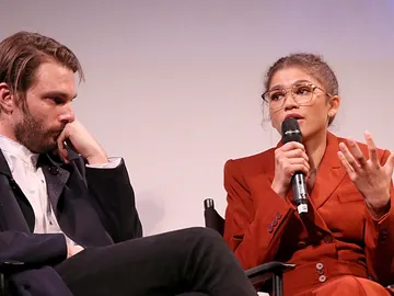 Sam Levinson y Zendaya en la premiere de Euphoria en 2019 Sam Levinson y Zendaya en la premiere de Euphoria en 2019