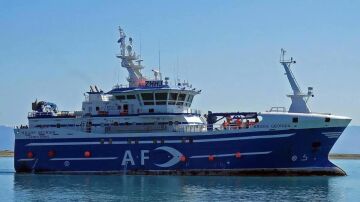 Barco 'Argos Georgia' naufragio