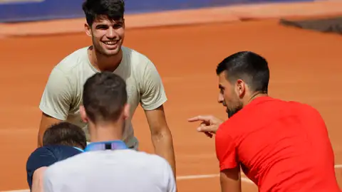 Alcaraz y Djokovic coinciden en la Philippe Chatrier Alcaraz y Djokovic coinciden en la Philippe Chatrier