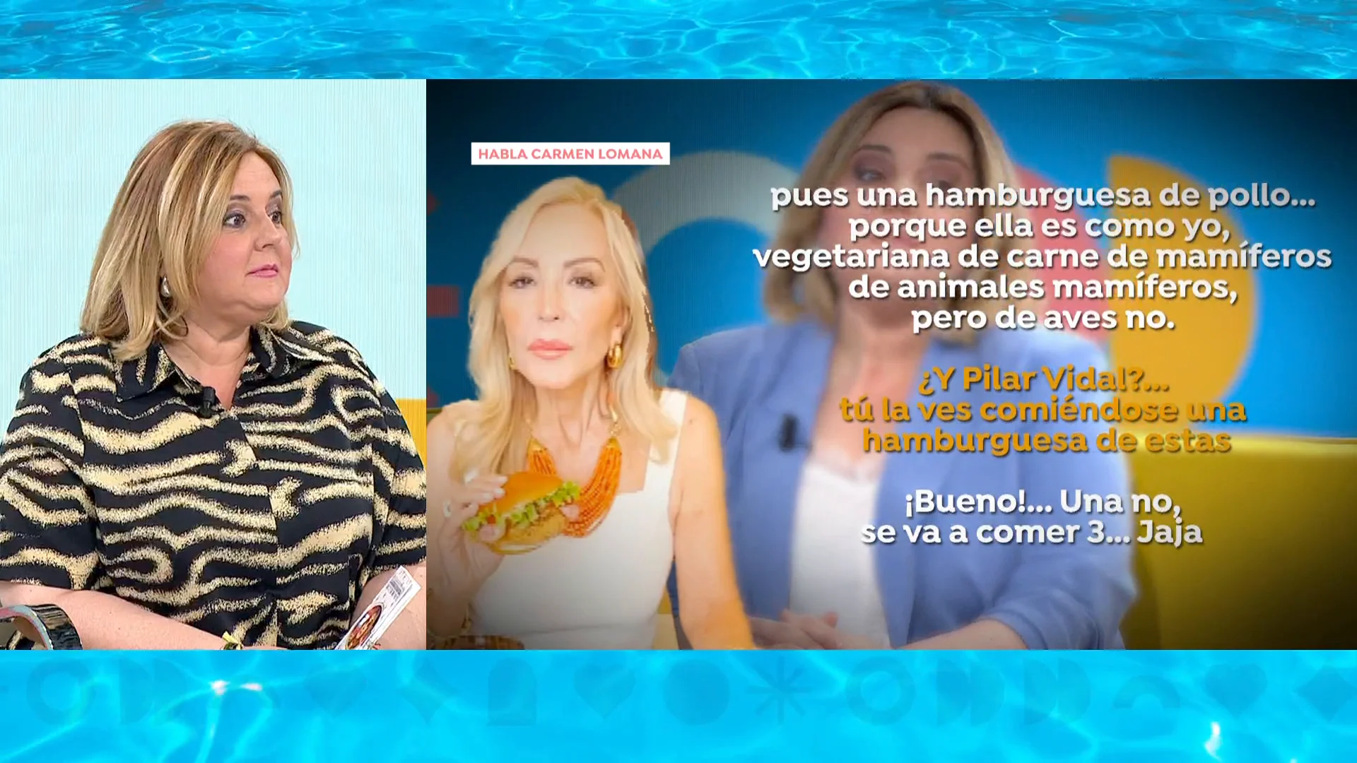 Pilar Vidal reacciona a las palabras de Carmen Lomana Pilar Vidal reacciona a las palabras de Carmen Lomana