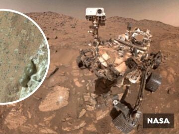 El rover Perseverance de Marte y la roca 'Cheyava Falls'