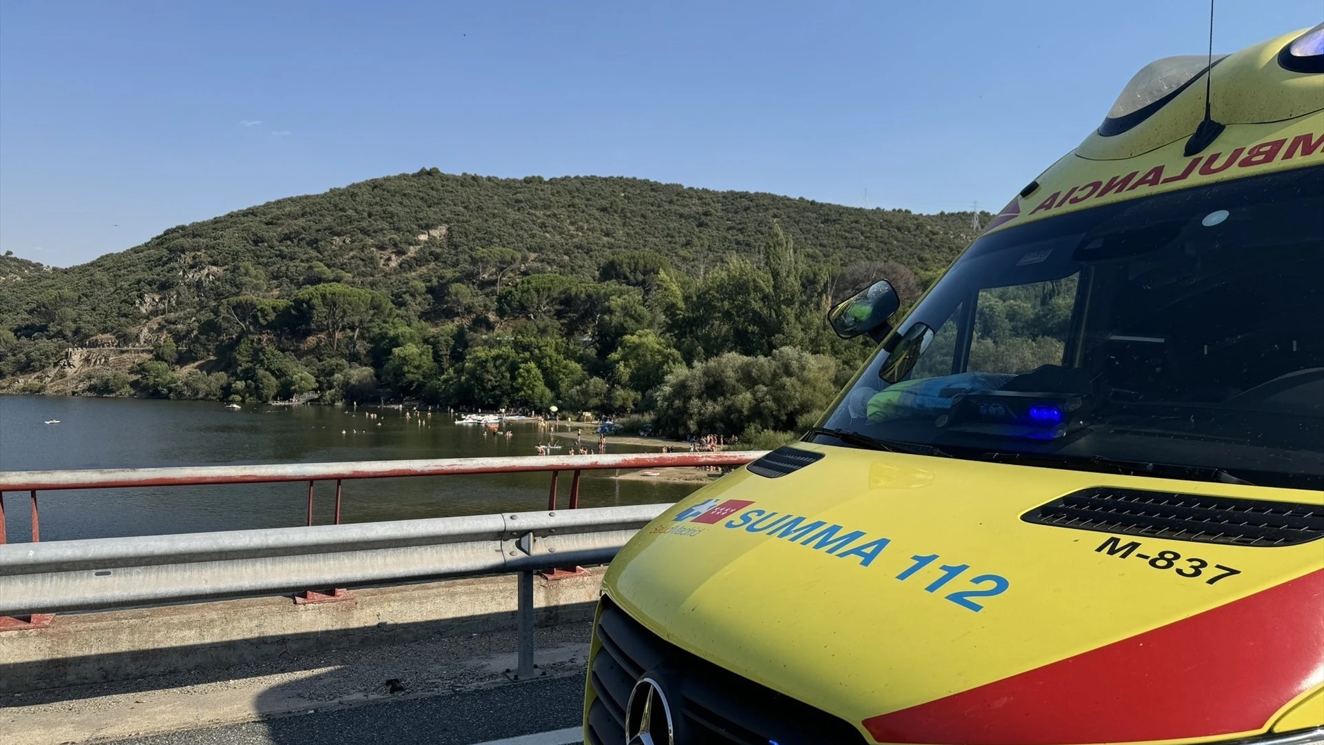 Herido muy grave sufrir un ahogamiento en el embalse de Picadas