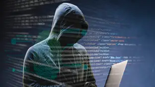 Hacker, imagen de archivo Hacker, imagen de archivo