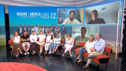 Berta y Eduardo han formado una familia de 12... ¡Y ya son abuelos!: "Mi nieto es mayor que mi hija" Berta y Eduardo han formado una familia de 12... ¡Y ya son abuelos!: "Mi nieto es mayor que mi hija"