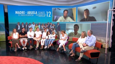 Berta y Eduardo han formado una familia de 12... ¡Y ya son abuelos!: 