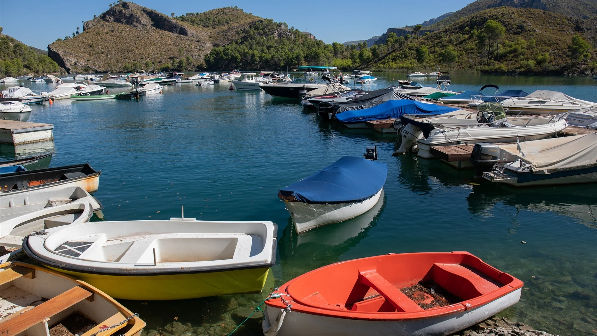 Pantano de Bolarque, en Guadalajara Pantano de Bolarque, en Guadalajara