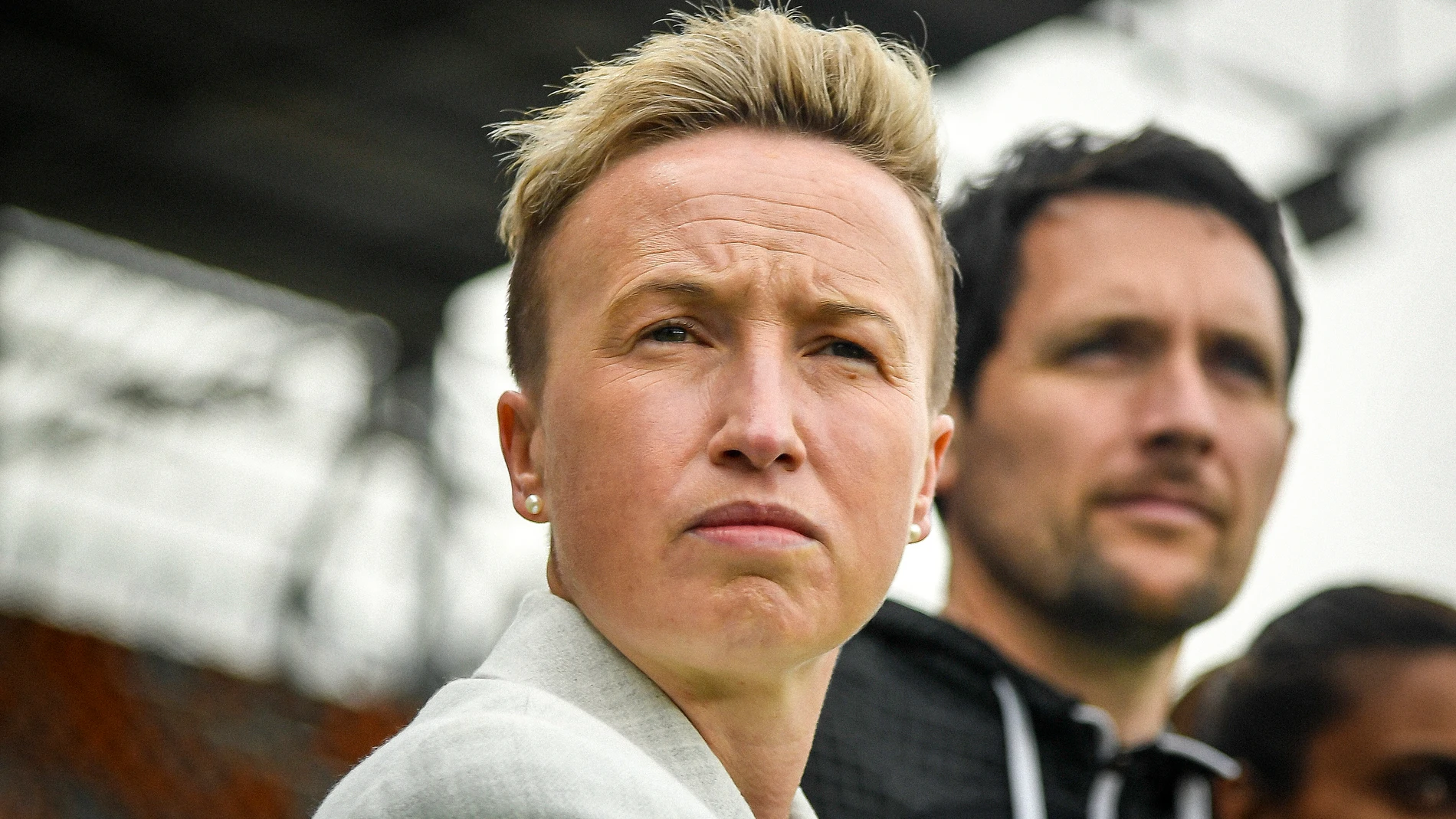 La seleccionadora canadiense Bev Priestman La seleccionadora canadiense Bev Priestman