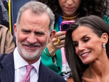 Los reyes Felipe y Letizia en la inauguración de los JJ. OO. de París