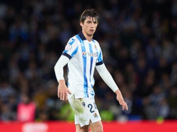 Robin Le Normand con la Real Sociedad