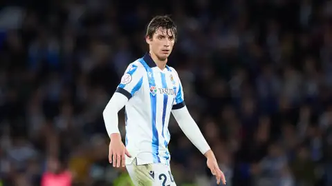 Robin Le Normand con la Real Sociedad Robin Le Normand con la Real Sociedad