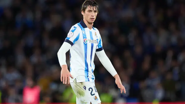 Robin Le Normand con la Real Sociedad Robin Le Normand con la Real Sociedad