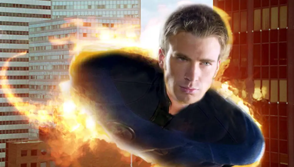 Chris Evans en Los 4 Fantásticos Chris Evans en Los 4 Fantásticos