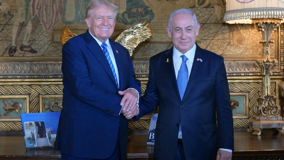 Trump recibe a Netanyahu en Florida. Trump recibe a Netanyahu en Florida.