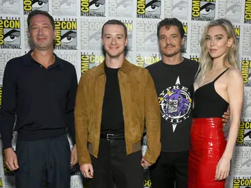 Ebon Moss-Bachrach, Joseph Quinn, Pedro Pascal y Vanessa Kirby, protagonistas de Los 4 Fantásticos Ebon Moss-Bachrach, Joseph Quinn, Pedro Pascal y Vanessa Kirby, protagonistas de Los 4 Fantásticos