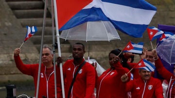 Cuba en la ceremonia inaugural de los Juegos Olímpicos