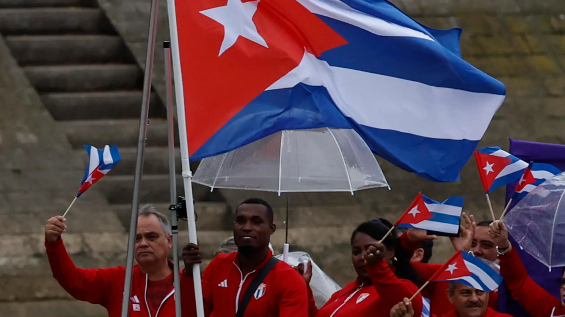 Cuba en la ceremonia inaugural de los Juegos Olímpicos Cuba en la ceremonia inaugural de los Juegos Olímpicos