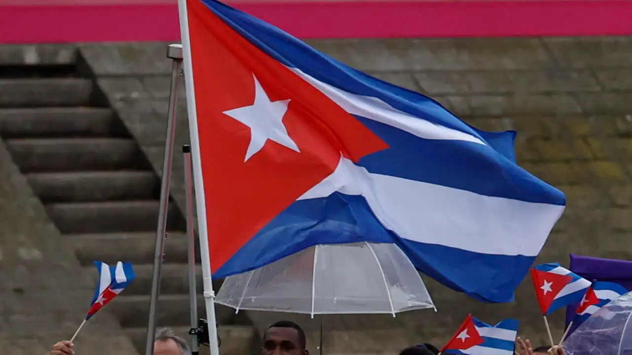 Cuba en la ceremonia inaugural de los Juegos Ol&iacute;mpicos