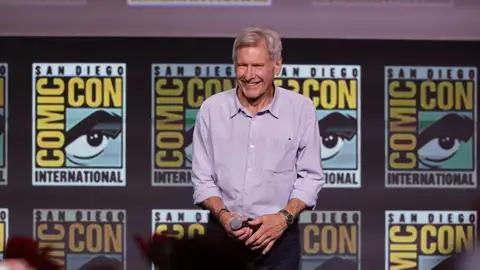 Harrison Ford en la Comic-Con de San Diego Harrison Ford en la Comic-Con de San Diego