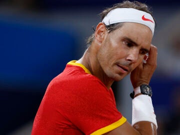  Rafa Nadal en su debut de dobles en los Juegos Olímpicos de París 2024